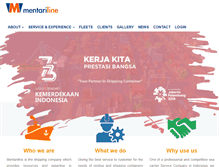 Tablet Screenshot of mentariline.com